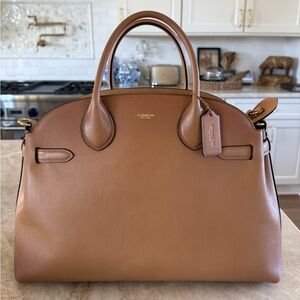 Coach Brown Leather Satchel